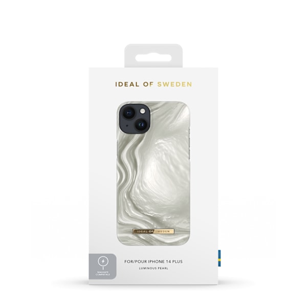 Printed Case MagSafe iPhone 14 Plus Luminous Pearl