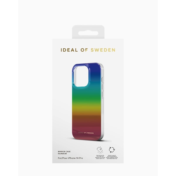 Mirror Case iPhone 14 Pro Rainbow