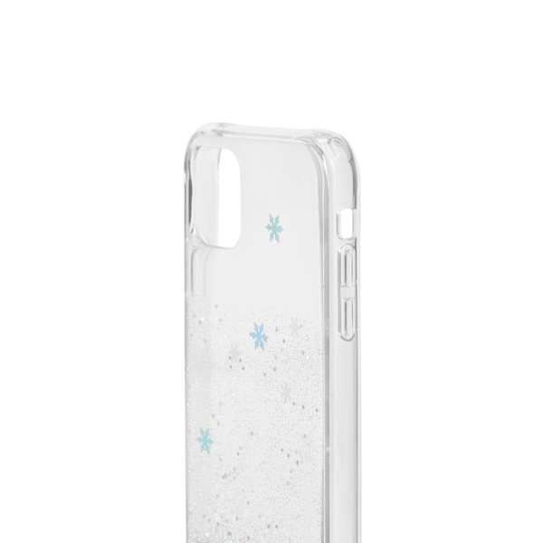 Clear Case iPhone 11 / XR Snowflake Silver