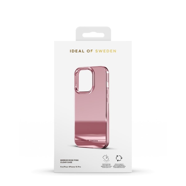 Mirror Case iPhone 15PR Mirror Rose Pink