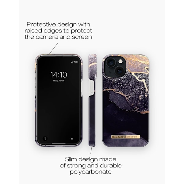 Printed Case MagSafe iPhone 15 Golden Twilight
