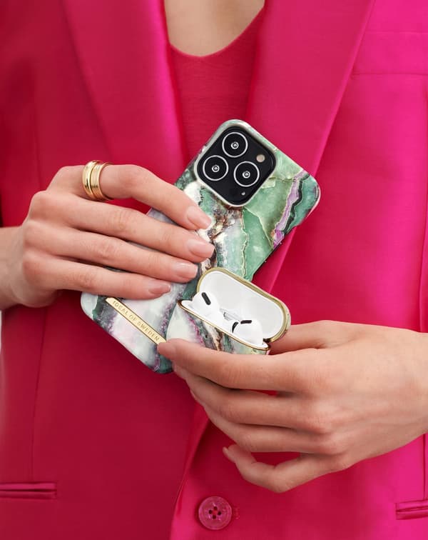 Printed Case Galaxy S22 Plus Northern Lights Green