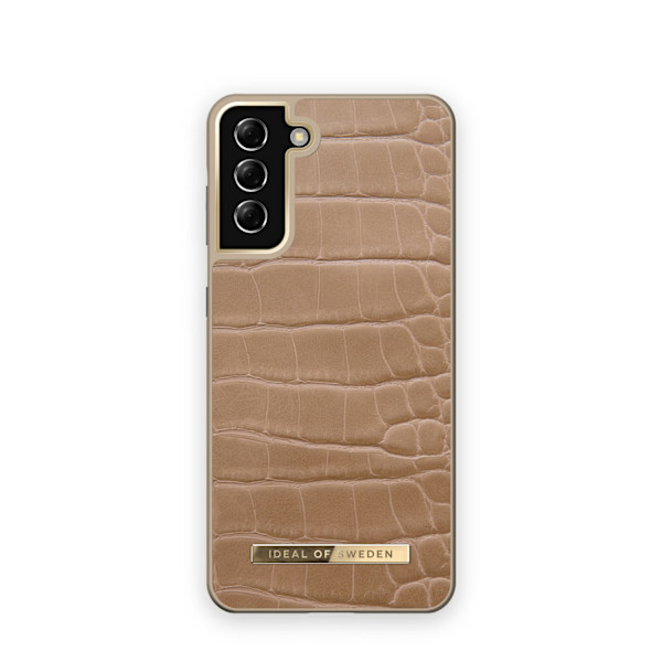 Atelier Case Galaxy S21 Plus Camel Croco