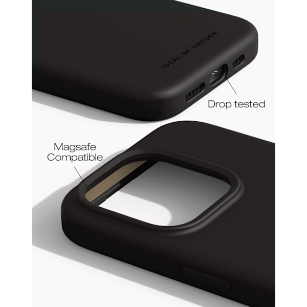 Silicone Case MagSafe iPhone 14 Pro Max Black Black