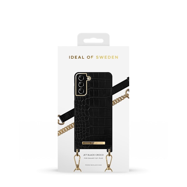 Necklace Case Galaxy S21 Plus Jet Black Croco