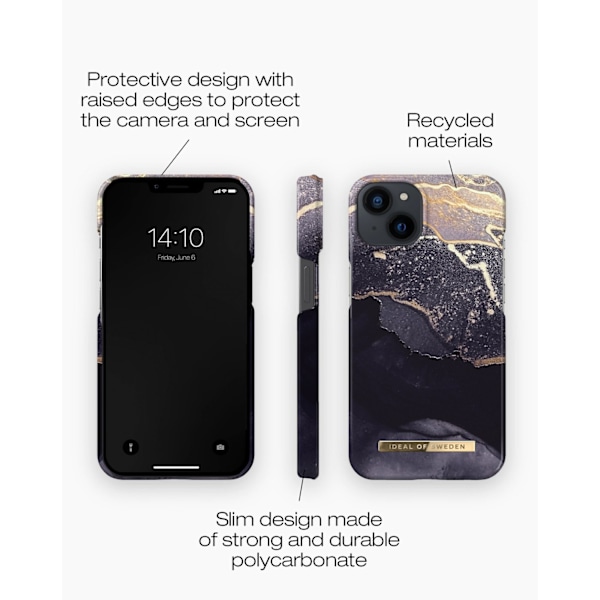 Printed Case iPhone 13 / 14 / 16e Golden Twilight