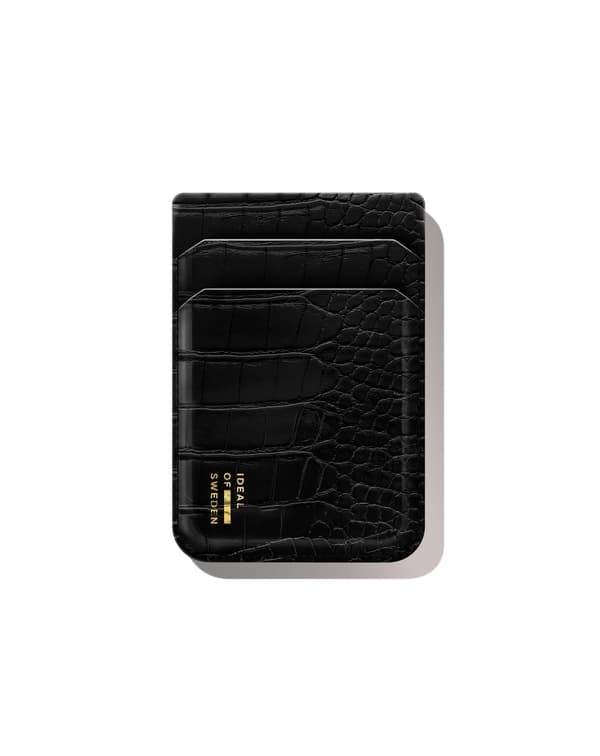 Card Holder MagSafe Black Croco Black