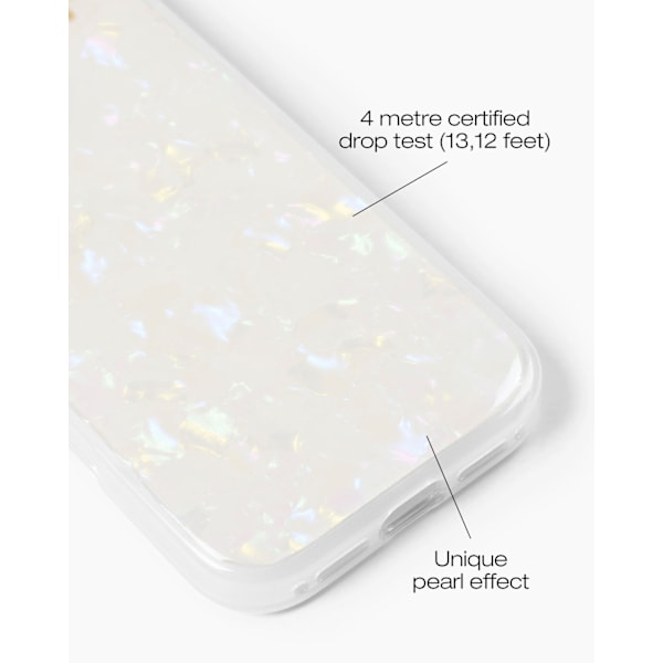 Pearlised Case iPhone 16 Pro White