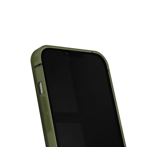 Clear Case iPhone 13 / 14 / 15 / 16e Khaki Green