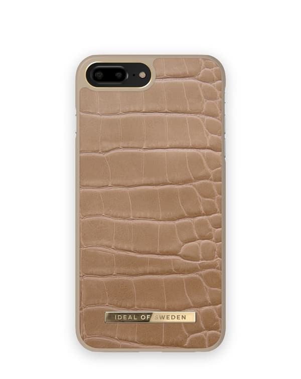 Atelier Case iPhone 8 / 7 / 6 / 6S Plus Camel Croco Brown
