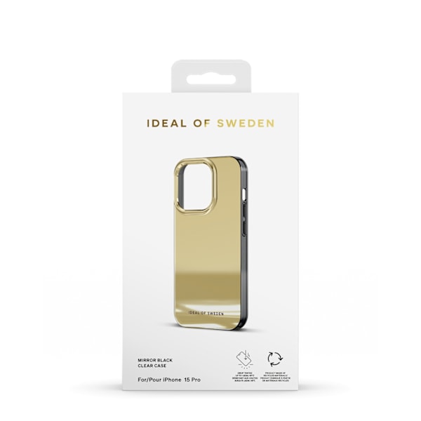 Mirror Case iPhone 15 Pro Mirror Gold Gold