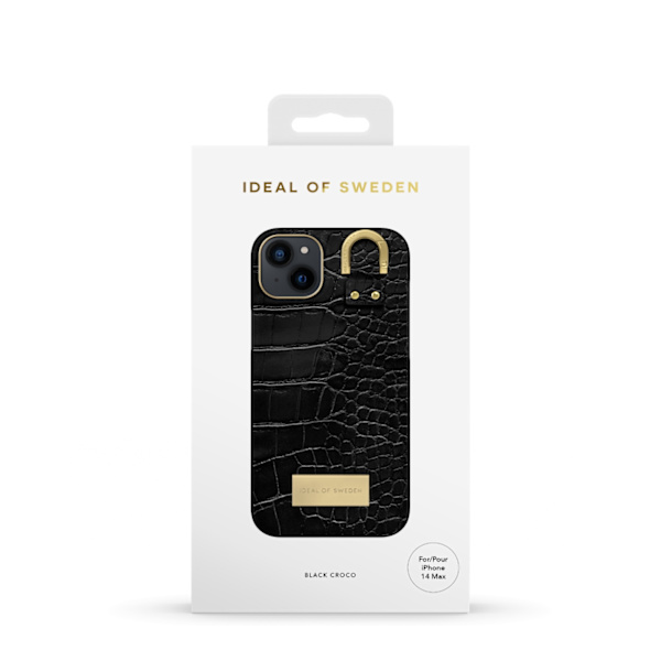 Atelier Case iPhone 14 Plus Black Croco Black