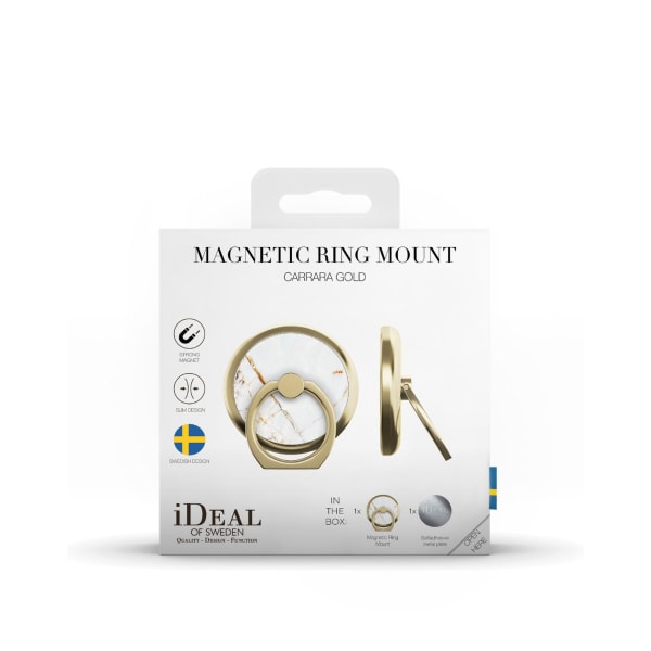 Magnetic Ring Mount Carrara Gold
