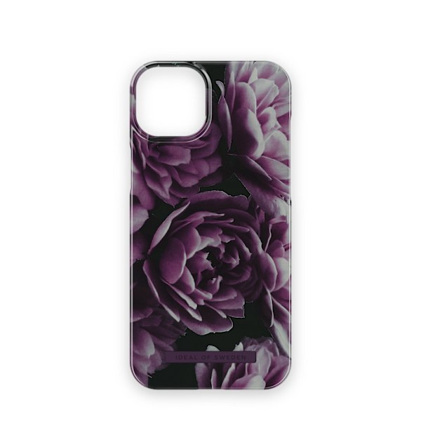 Printed Case iPhone 15 Plus Deep Purple Bloom