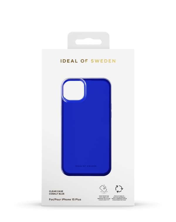 Clear Case iPhone 15 Plus Cobalt Blue Blue