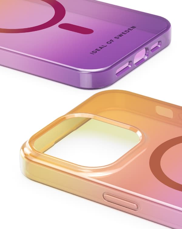 Clear Case MagSafe iPhone 15 Pro Max Vibrant Ombre multifärg