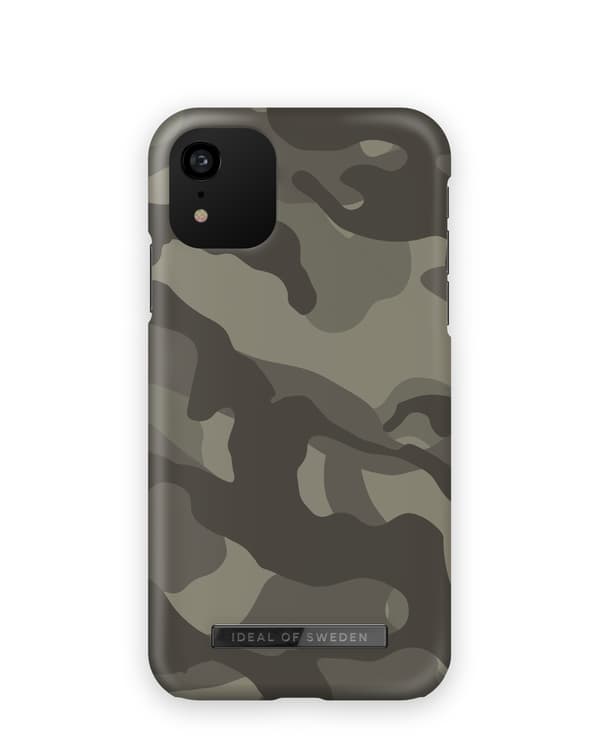 Printed Case iPhone 11 / XR Matte Camo Green