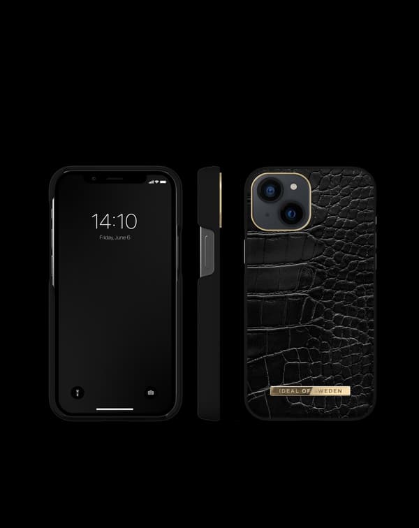 Atelier Case iPhone 13 Mini Neo Noir Croco Black