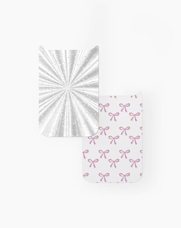 Print Pack iPhone 17 Pro / 18 Pro Bow Fever Silver