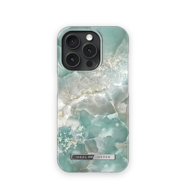 Printed Case MagSafe iPhone 15 Pro Azura Marble Blå
