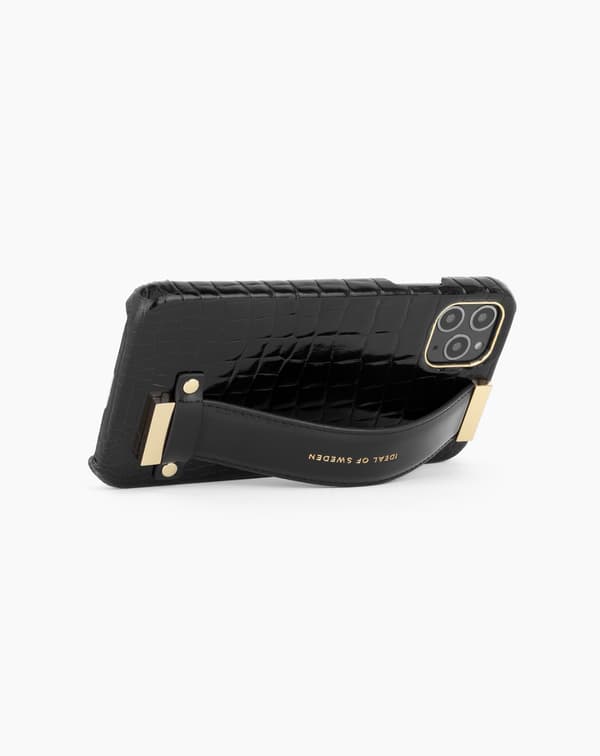 Statement Case iPhone 11 Pro Max / XS Max Neo Noir Croco Black