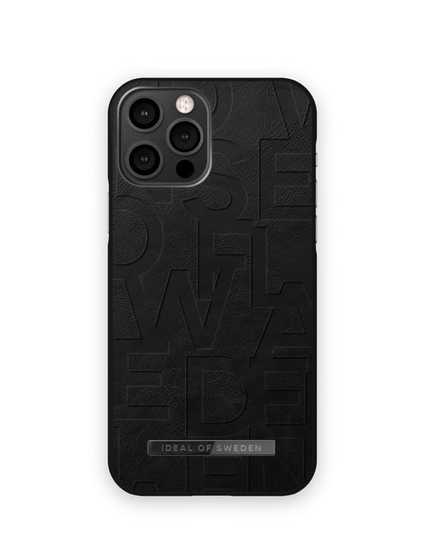Atelier Case iPhone 12 / 12 Pro IDEAL Black Black