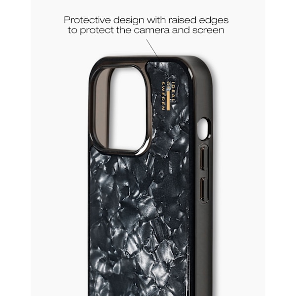 Pearlised Case iPhone 15 Pro Black Svart