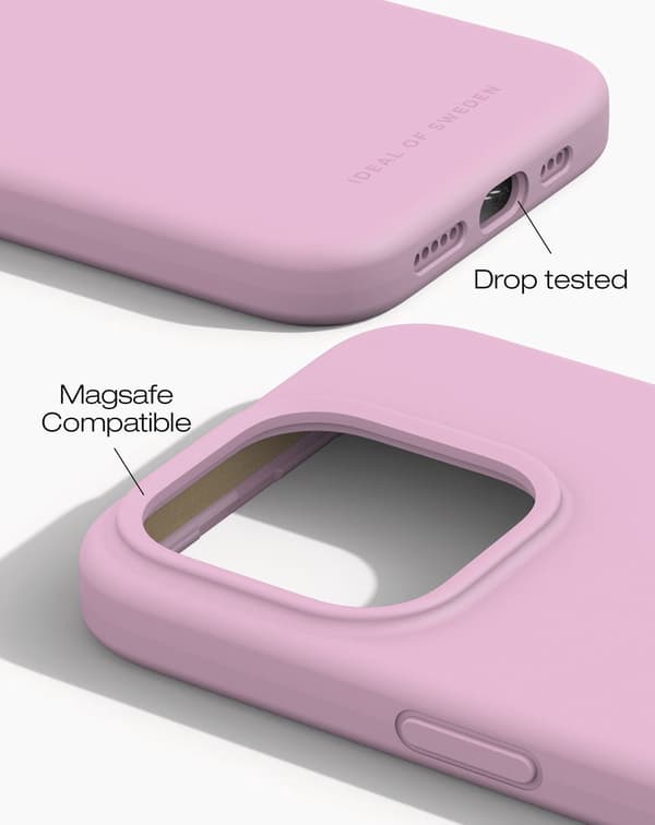 Silicone Case MagSafe iPhone 15 Pro Bubblegum Pink Rosa