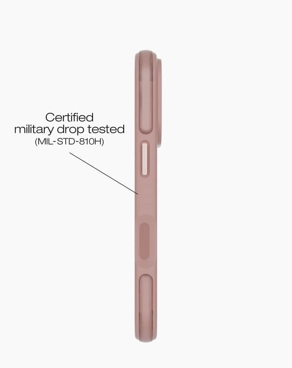 Ideal Bumper Case MagSafe iPhone 16 Pro Blush Pink Pink