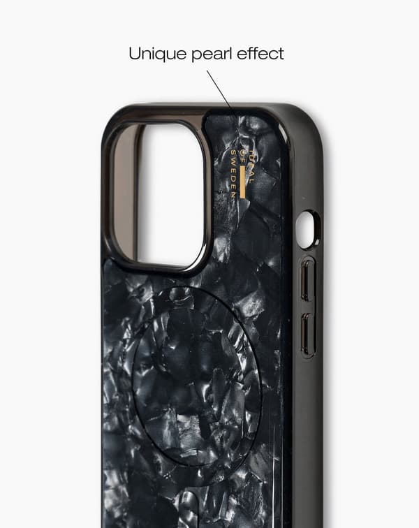 Pearlised Case MagSafe iPhone 14 Pro Black Black