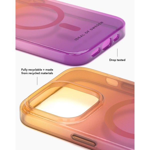 Clear Case MagSafe iPhone 13/14 Vibrant Ombre