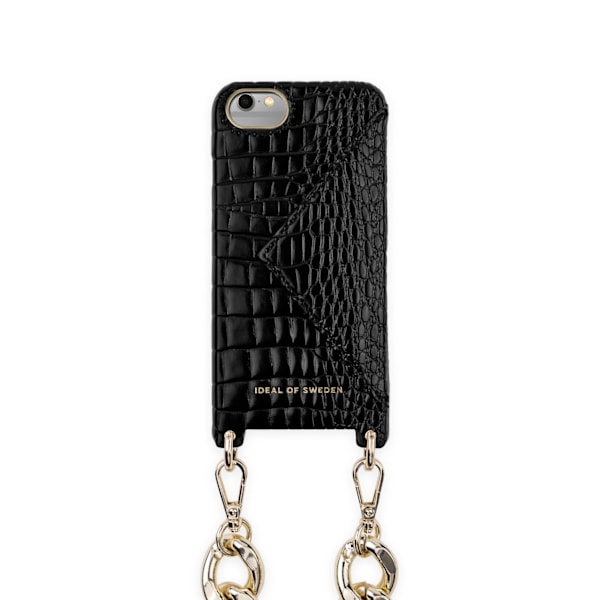 Necklace Case iPhone 8 / 7 / 6 / 6S / SE Neo Noir Croco