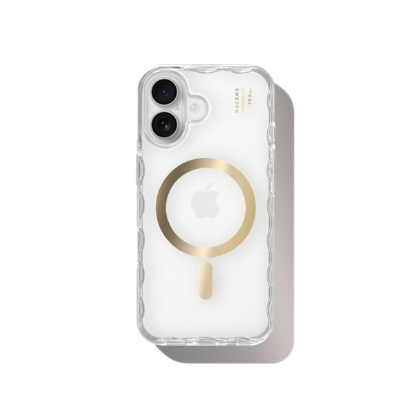 Wavy Case MagSafe iPhone 17 Clear Transparent