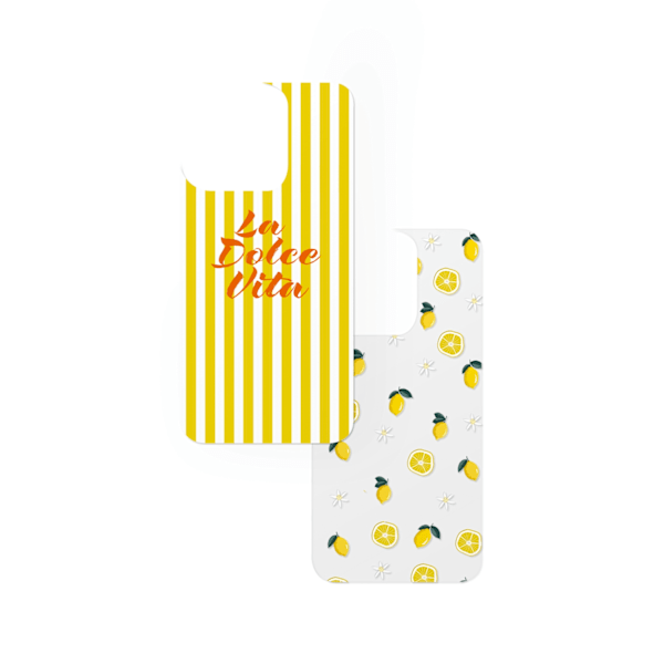 Print Pack iPhone 12 Pro Max / 13 Pro Max / 14 Pro Max / 15 Pro Max / 16 Pro Max Limone Yellow