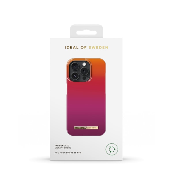 Printed Case iPhone 15 Pro Vibrant Ombre Multicolor