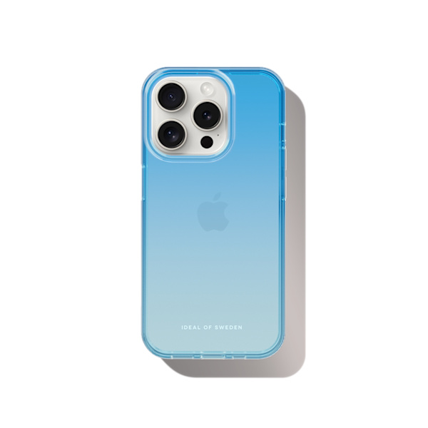 Clear Case iPhone 15 Pro Light Blue Blue