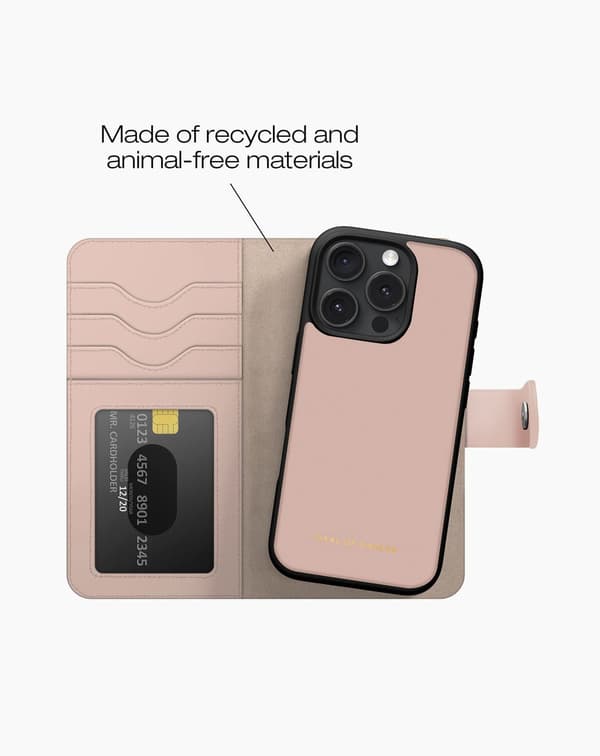 Magnet Wallet+ MagSafe iPhone 16 Pro Pink