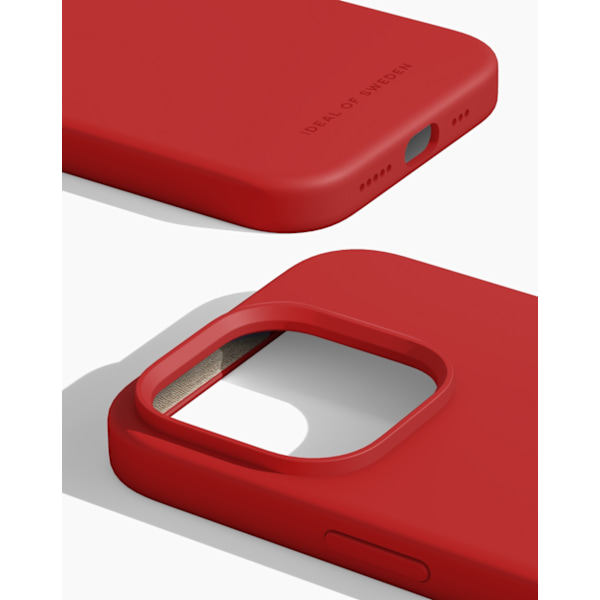 Silicone Case MagSafe iPhone 14 Pro Red Red