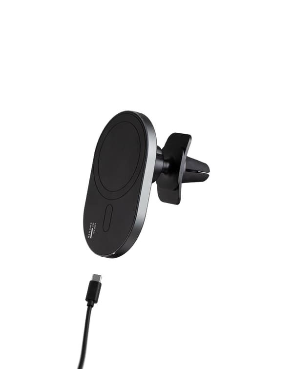 MagSafe Car Vent Mount Charger Black Black