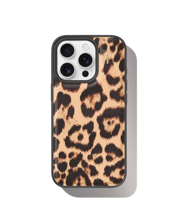 Vegan Leather Case iPhone 16 Pro Timeless Leo