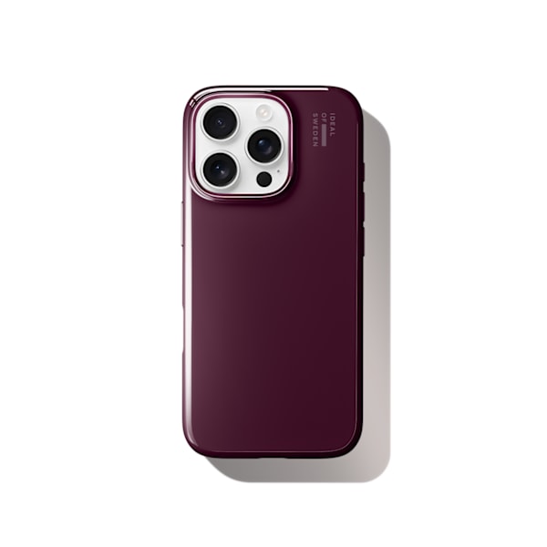 Slim Case MagSafe iPhone 16 Pro Max Glossy Cherry Red