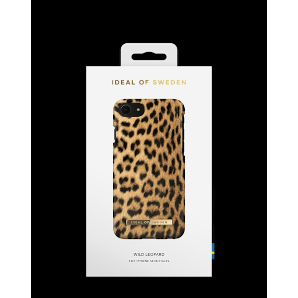 Printed Case iPhone 8 / 7 / 6 / 6S / SE Wild Leopard Yellow