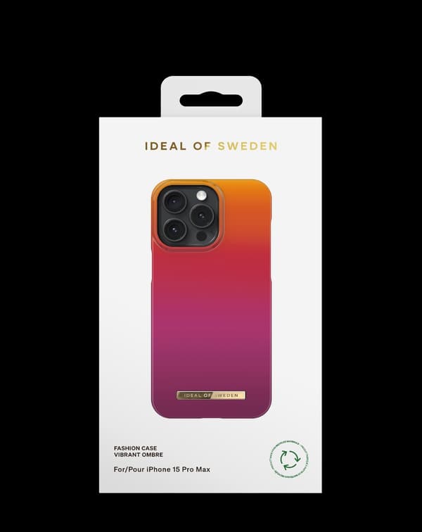 Printed Case iPhone 15 Pro Max Vibrant Ombre Multicolor