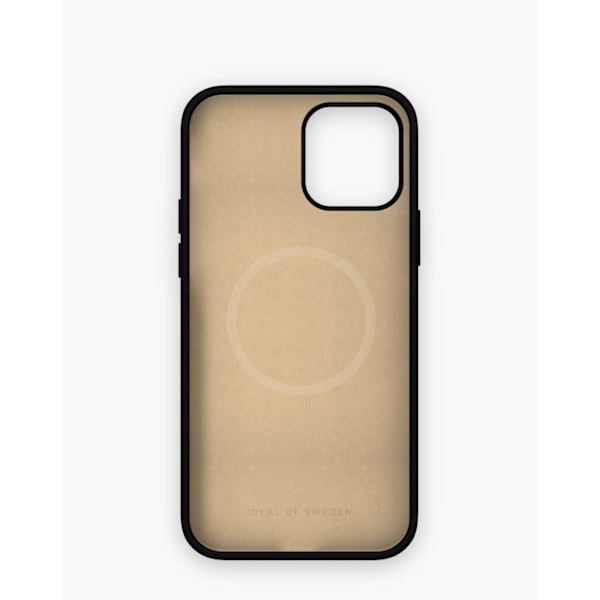 Silicone Case MagSafe iPhone 12 / 12 Pro Black Svart