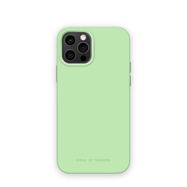 Silicone Case iPhone 12 / 12 Pro Mint Green