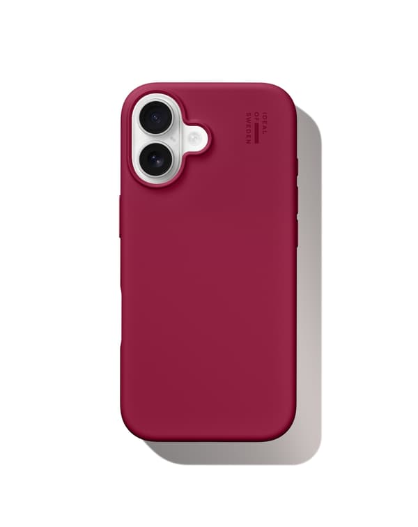 Silicone Case MagSafe iPhone 17 Cranberry Lila