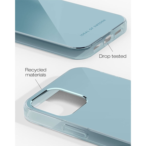 Mirror Case iPhone 12 / 12 Pro Mirror Sky Blue Blue