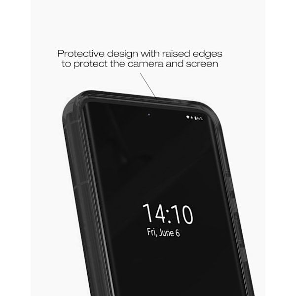 Clear Case MagSafe Galaxy S24 Plus / S25 Plus Tinted Black Svart