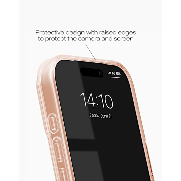 Clear Case iPhone 17 Pro Max Mocha Mousse Brun