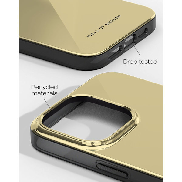 Mirror Case iPhone 15 Pro Max Mirror Gold Guld